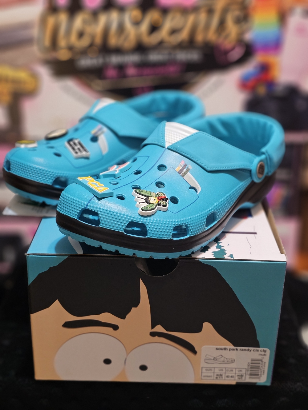 Blue Casual Clog Shoes